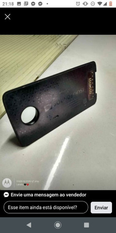 VENDO MOTO SNAP JBL (Moto z play) - Foto 2