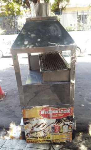 Carrinho de Churrasco em Inox e Vidro - Foto 2