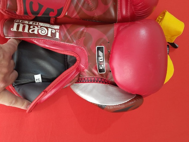 Luvas de boxe semi profissional estado de novas