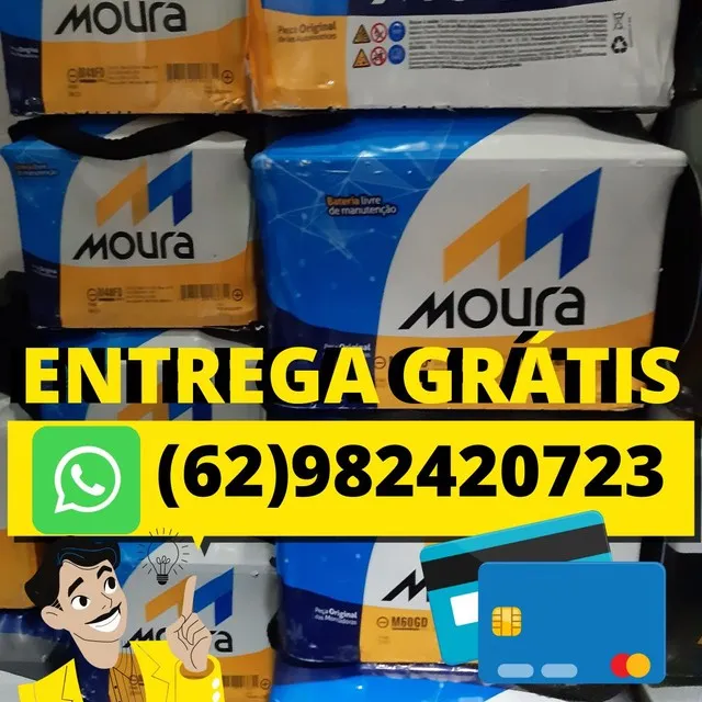 Bateria 75 Amperes - Marca Baterias e Pneus