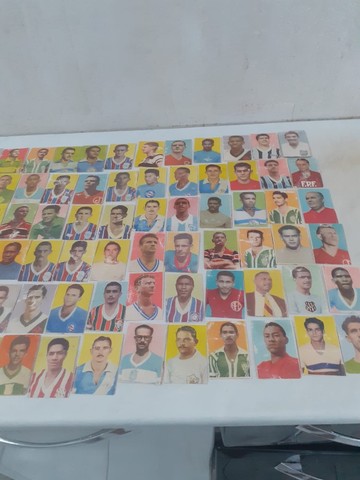 lote figurinhas idolos do futebol brasileiro edit [vecchi] 1956 - Foto 3