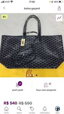 Bolsa goyard  +5 anúncios na OLX Brasil