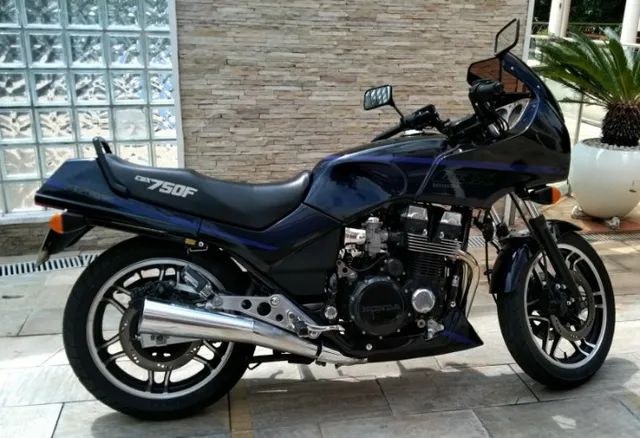 HONDA CBX 750 Four Azul 1990 - Campo Grande - SHOPCAR