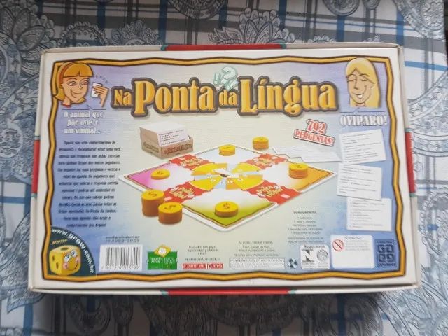 Jogo Na Ponta da Língua - Loja Grow