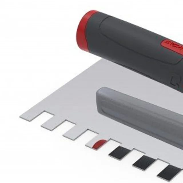 Desempenadeira Aço Inox Dentada 19mm x 12mm Cortag 62013 - Foto 2