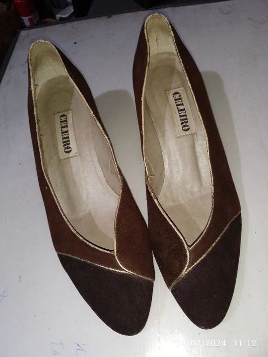Sapato Scarpin em couro da Celeiro  - Foto 2
