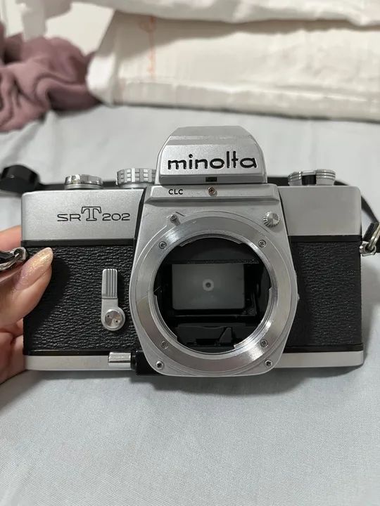 Câmera Minolta SRT 202 (corpo)
