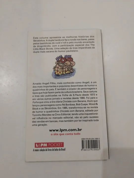 Kit 2 Livros "Bob Cuspe - Anjos" + "Skrotinhos" - Foto 4