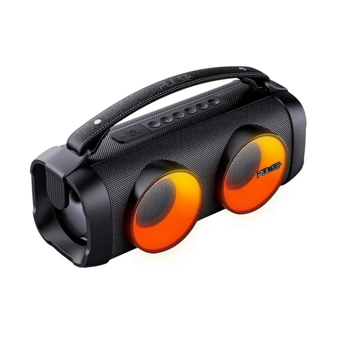Caixa de Som Portátil Pulse 80W Preto Bluetooth