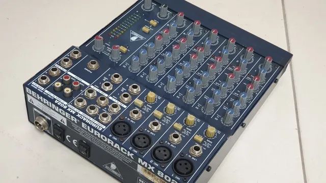 For Sale: Behringer EURORACK MX802A Audio Mixer with Original Power Supply
