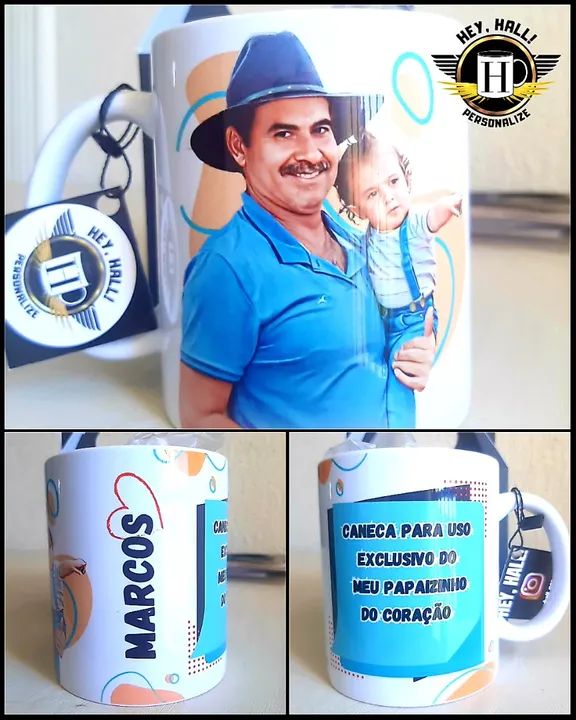 Caneca personalizadas - Sua ideia! - Foto 3