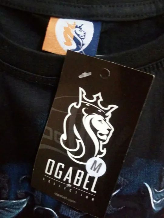 Camiseta estampada nova M - Foto 3