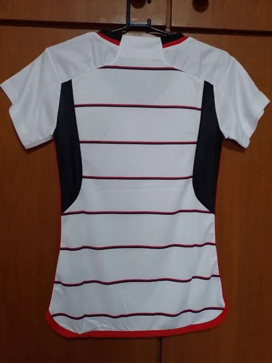 Flamengo Feminina 2023 Tam P Baby Look - Foto 4