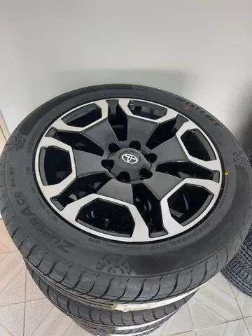 Roda Hilux Srx Zero Aro C Pneu Tudo Zero Carros Vans E