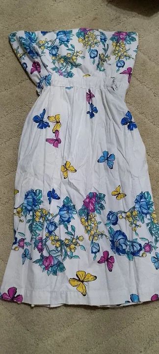 Vestido tomara que caia florido