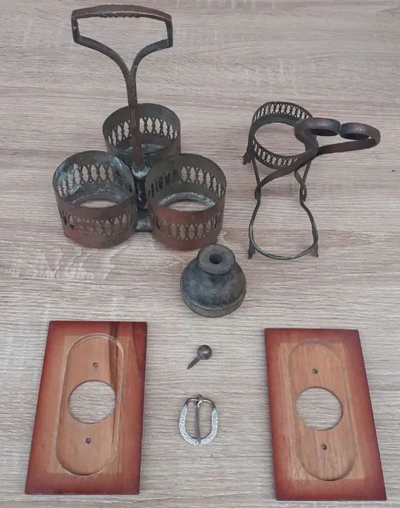 Kit de antiguidades 7 peças - Foto 2