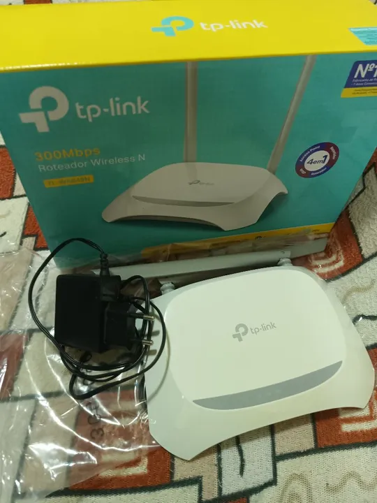Roteador tp link usando em ótimo estado