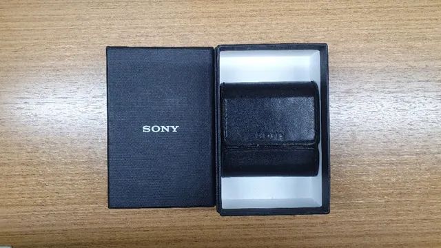 Caixa Original Do Fone Sony Mdr Ex In-ear Couro Estojo - Foto 3