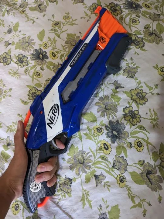 Nerf strike modelo shogun( espingarda) - Foto 3