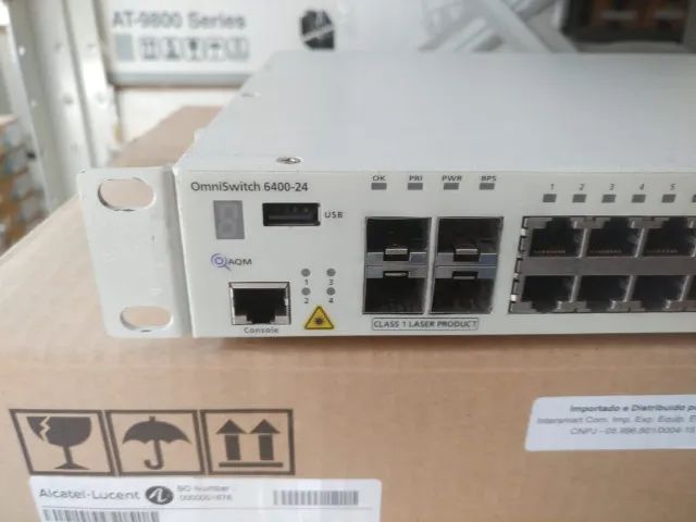 Switch de rede 20 portas 10/100/1000 + 4 portas 1000 (SFP ou UTP) - Foto 3