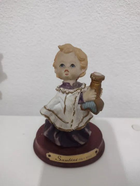 Anjo em resina importada santini