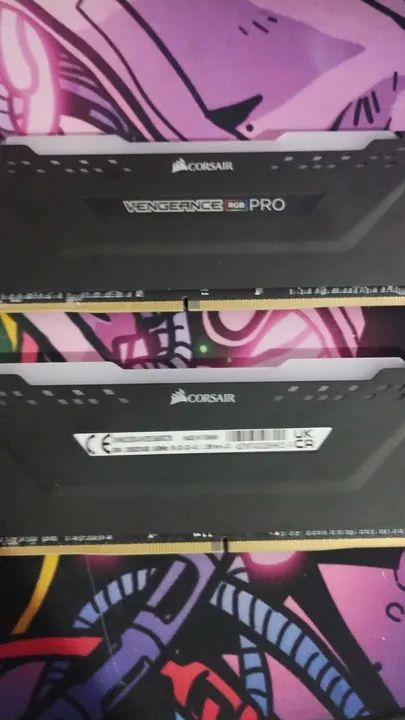 Memória RAM Corsair Vengeance RGB Pro 32GB DDR4 16 x2  3600MHz - Foto 2