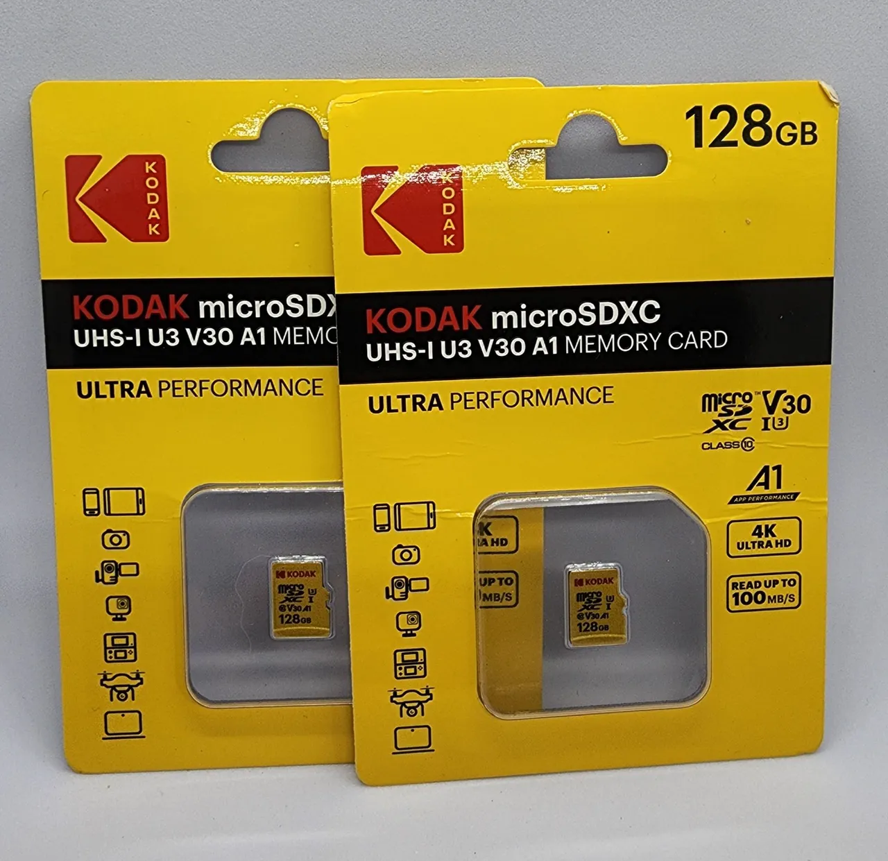 Memoria MicroSD 128, Classe 10.