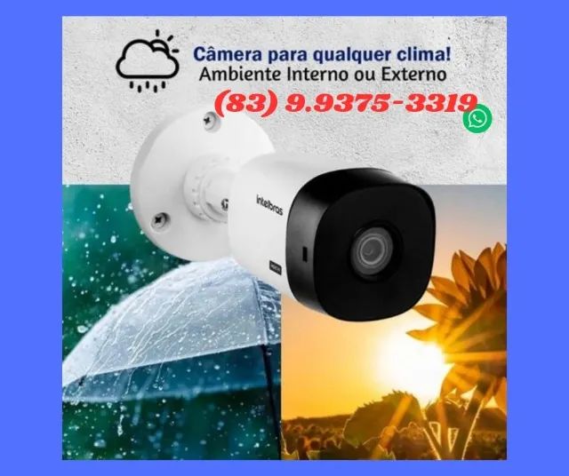 Câmeras Intelbras, Kit Completo já Instalado e Configurado! - Foto 4