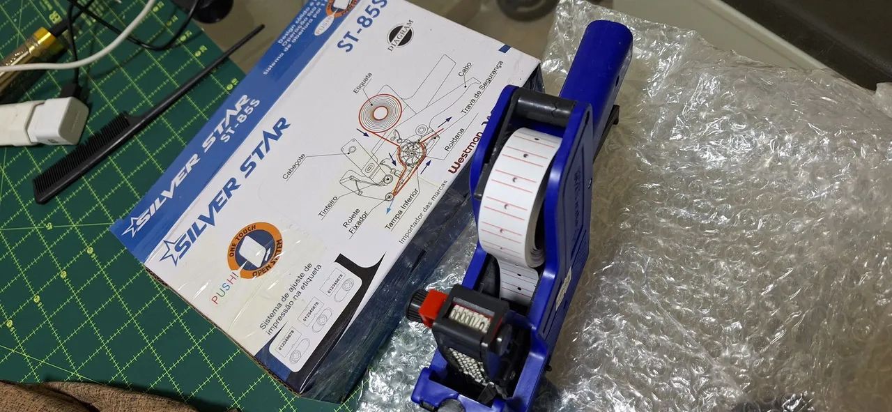 Etiquetadora de Preços Silver Star ST-85S - Foto 3