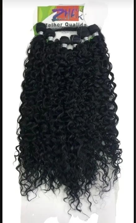 Cabelo Sintético Bio Fibra 70cm -  2 Pacotes -  Tranças - Foto 4
