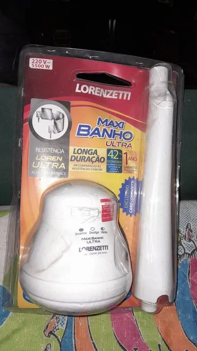 Vendo Max ducha lorenzet completa 5500wats 220 volts - Foto 5