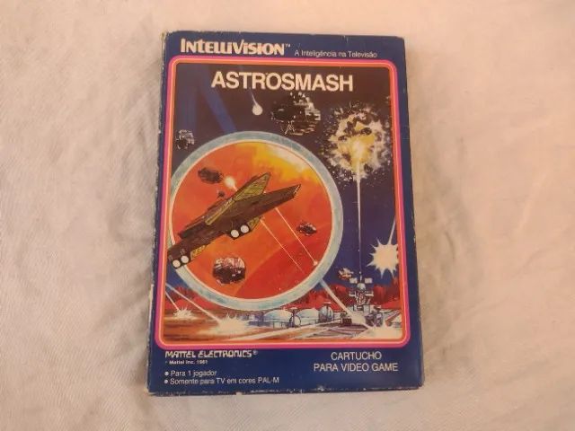 Astrosmash Cartucho Original + Caixa E Manual Com Desgastes - Foto 5