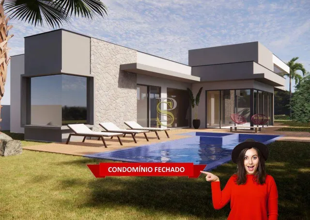 Casa com 4 suítes à venda, 297 m² - Condomínio Fechado - Atibaia/SP