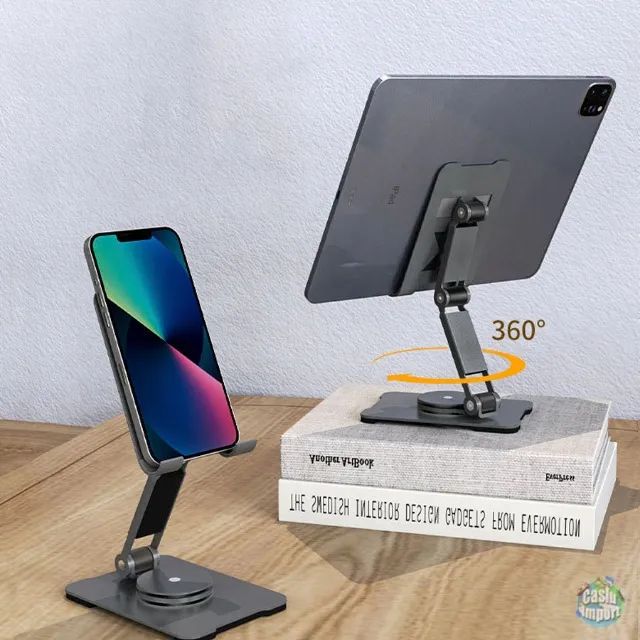 Suporte de metal ajustável para celular e tablet - Foto 5