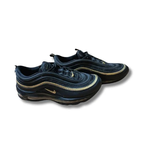 Tenis Nike air max 97 - Preto e dourado- Seminovo 