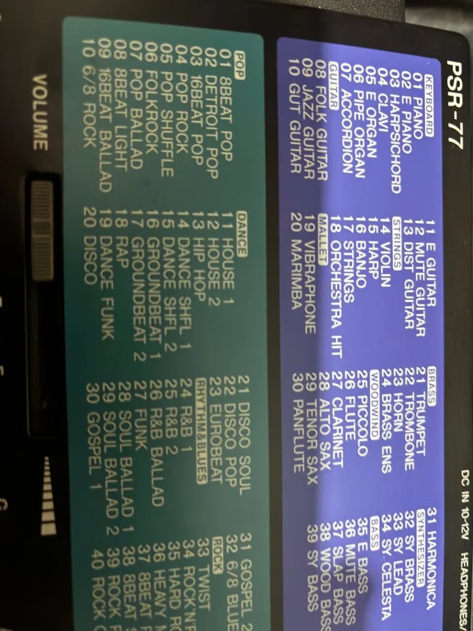 Teclado Yamaha PSR77 - Foto 4