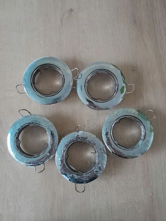 Kit 7 spots metalizados