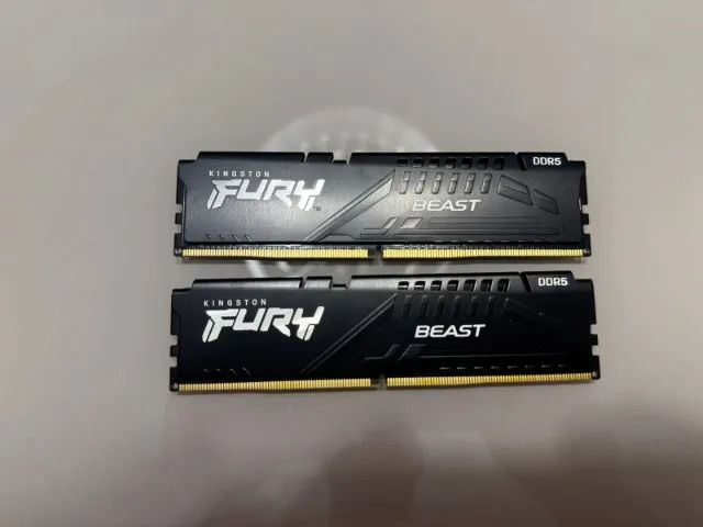 Memória RAM Kingston Fury Beast Expo, 32GB (2X16GB), 6000MT/s, DDR5, DIMM, CL30, Preto - Foto 2