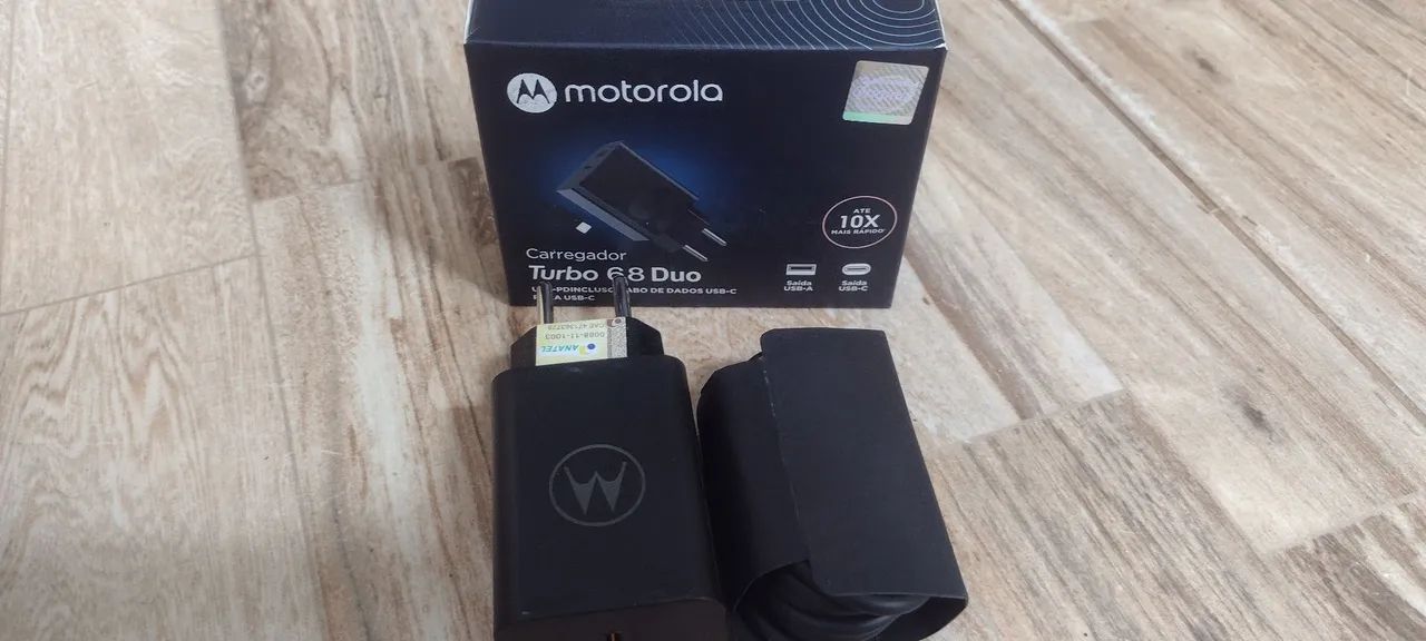 Carregador Turbo Power 68W Motorola - 10x mais rápido - Foto 3