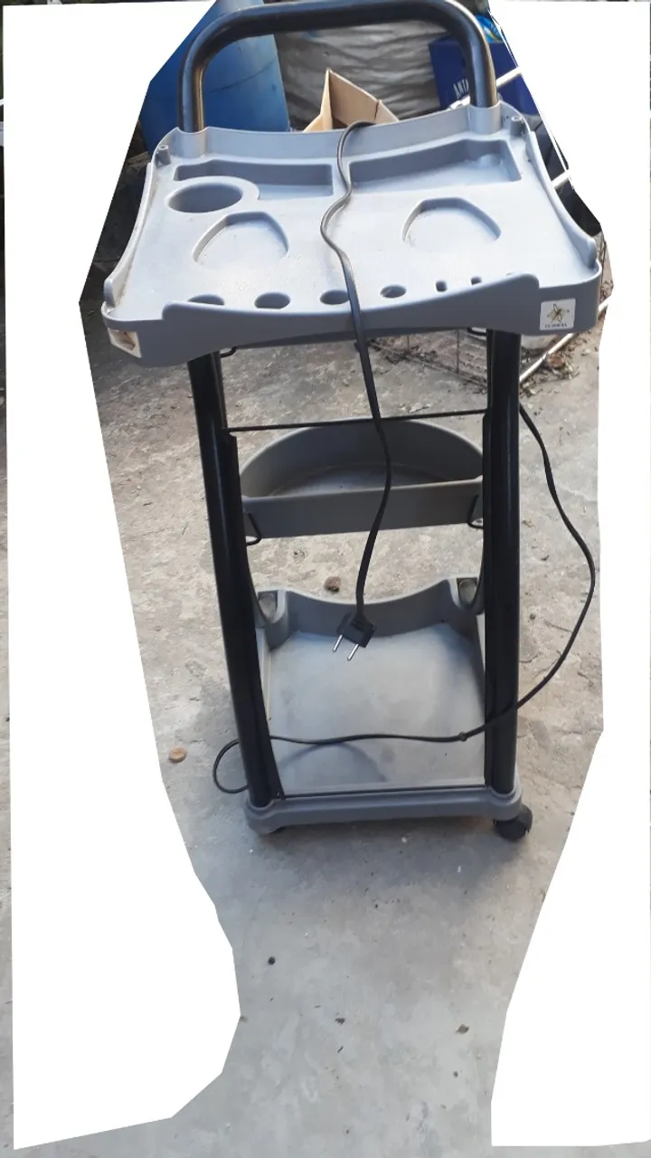 carrinho auxiliar mesa para manicure dompel