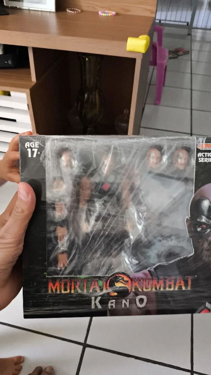 Boneco de ação Kano Storm Collectibles Mortal Kombat  - Foto 2