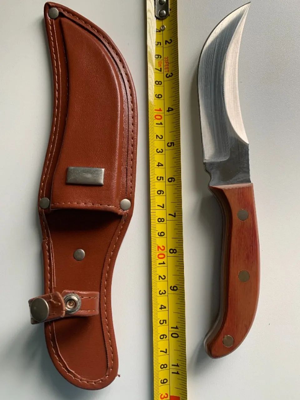 Faca selva com bainha Tramontina . nunca usada - Foto 3