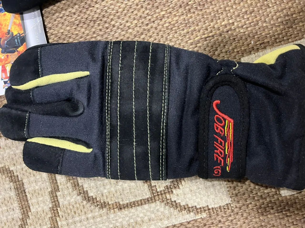 Luva de Combate a Incêndio Bombeiro Jobfire - Foto 5
