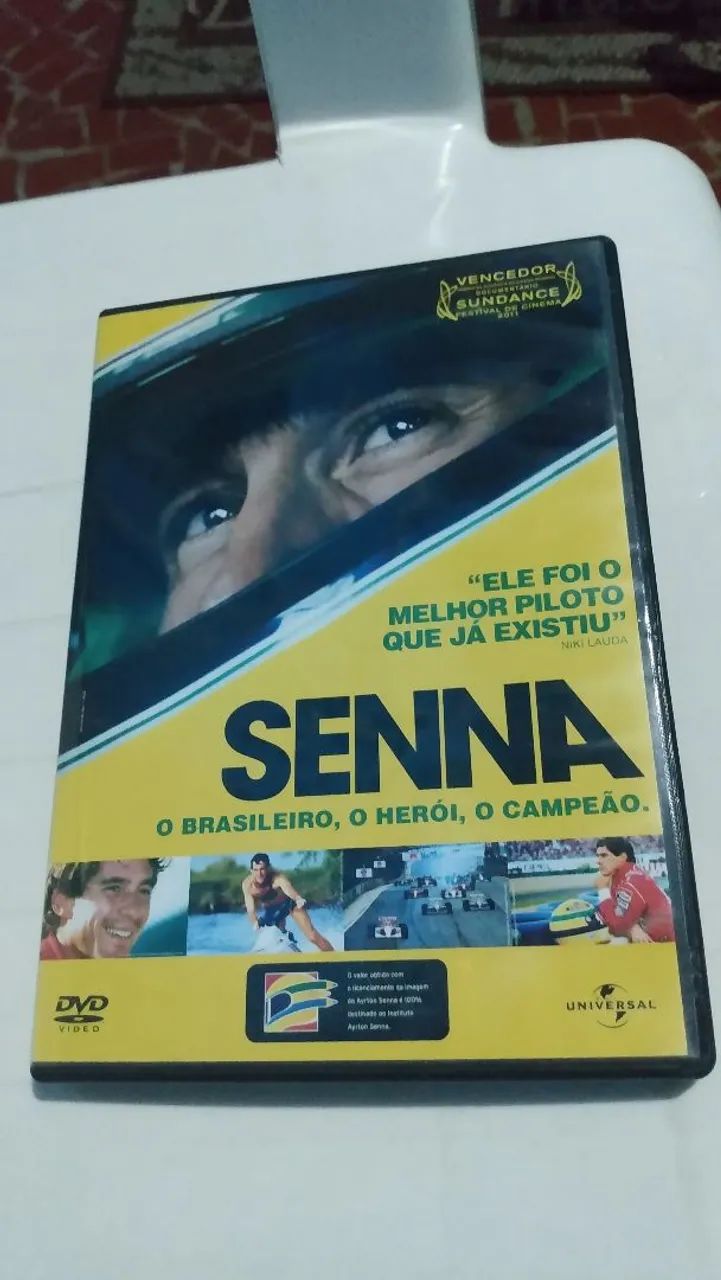 DVD original Senna em ótimo estado. 