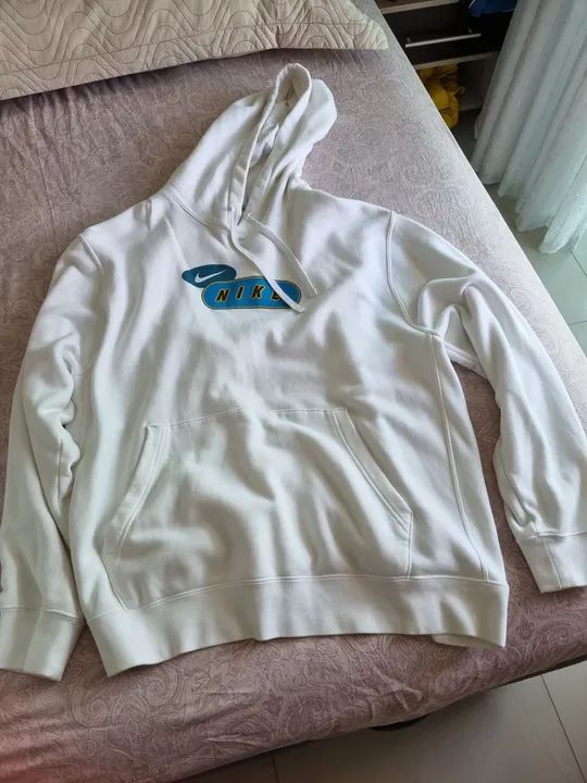 Moletom Nike GG branco. - Foto 2