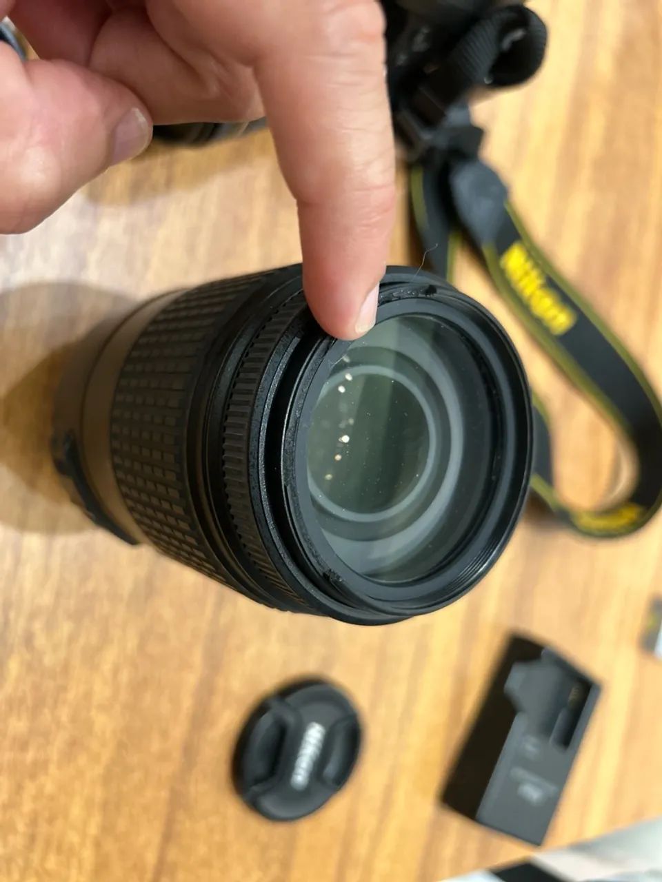Câmera DSLR Nikon D3500 com Lente 18-55mm + Lente 80-300mm - Foto 2