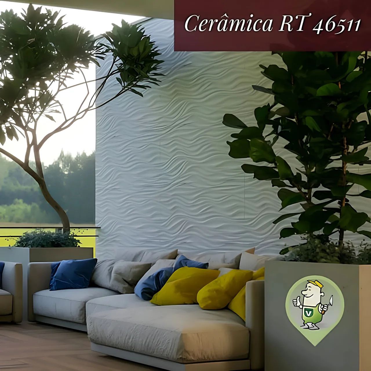 Revest Embramaco Sirius White RT paguei 59,50 em cada metro, tenho 32mts aqui!  - Foto 4