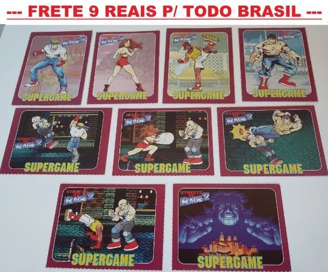 CARD STREETS OF RAGE