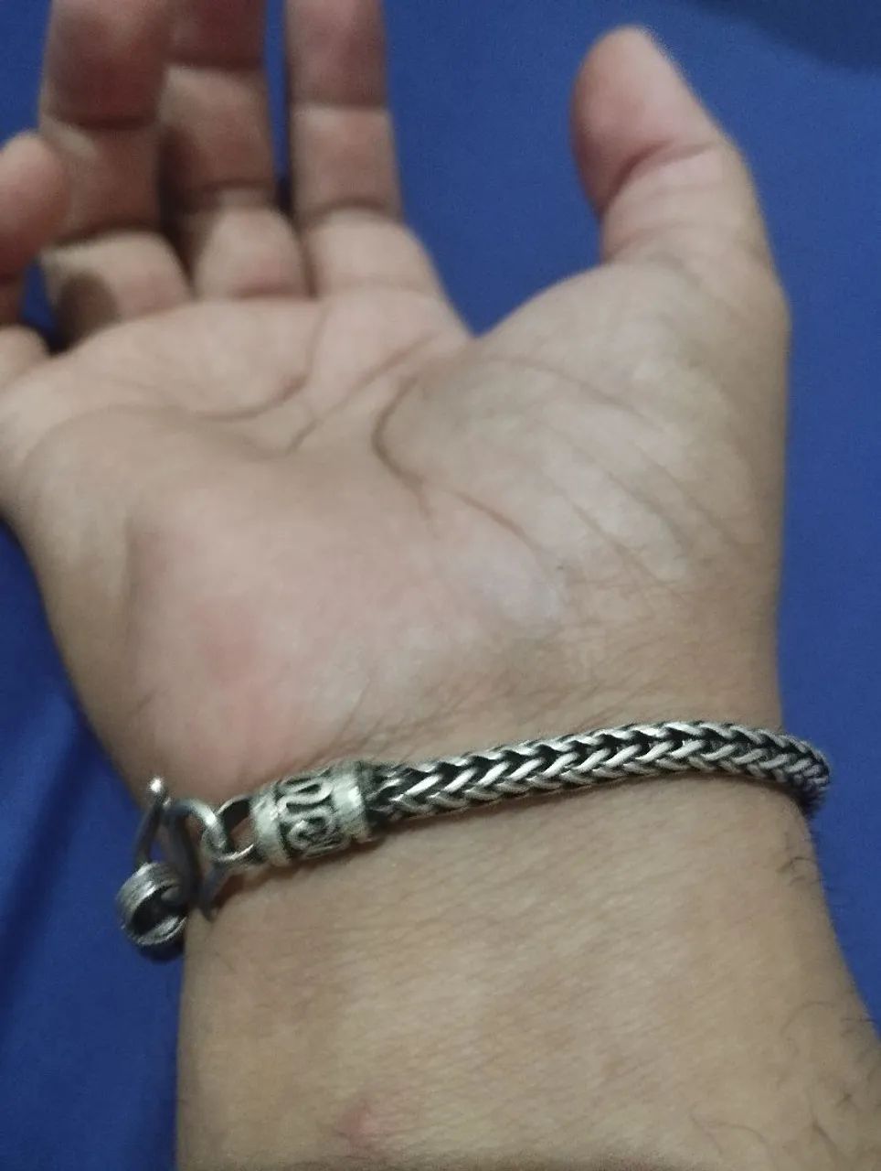 Pulseira Bali Prata trançada - Foto 2