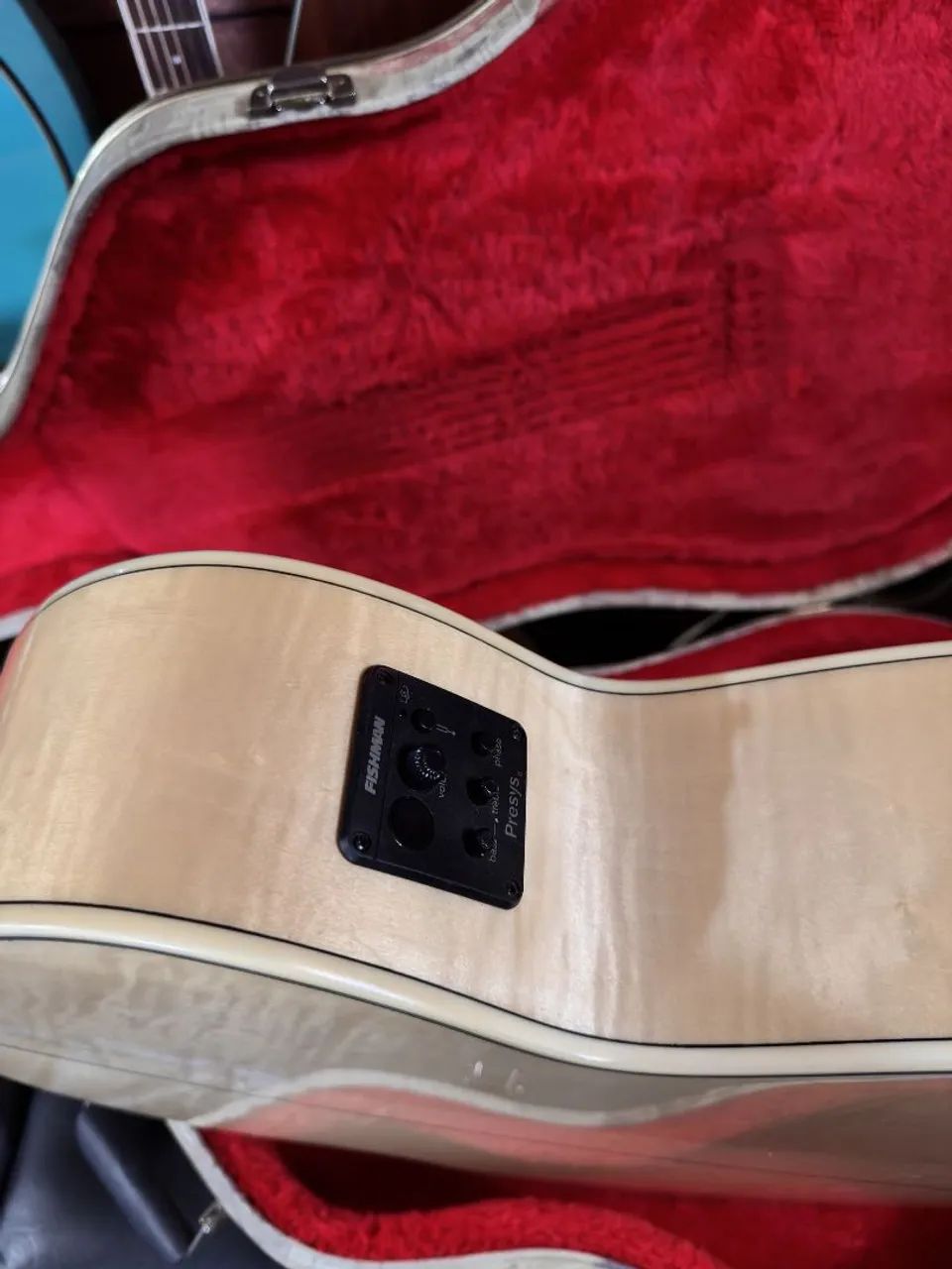 Violão Tagima Florens Jumbo tampo sólido fishman elixir ANALISO TROCAS - Foto 4